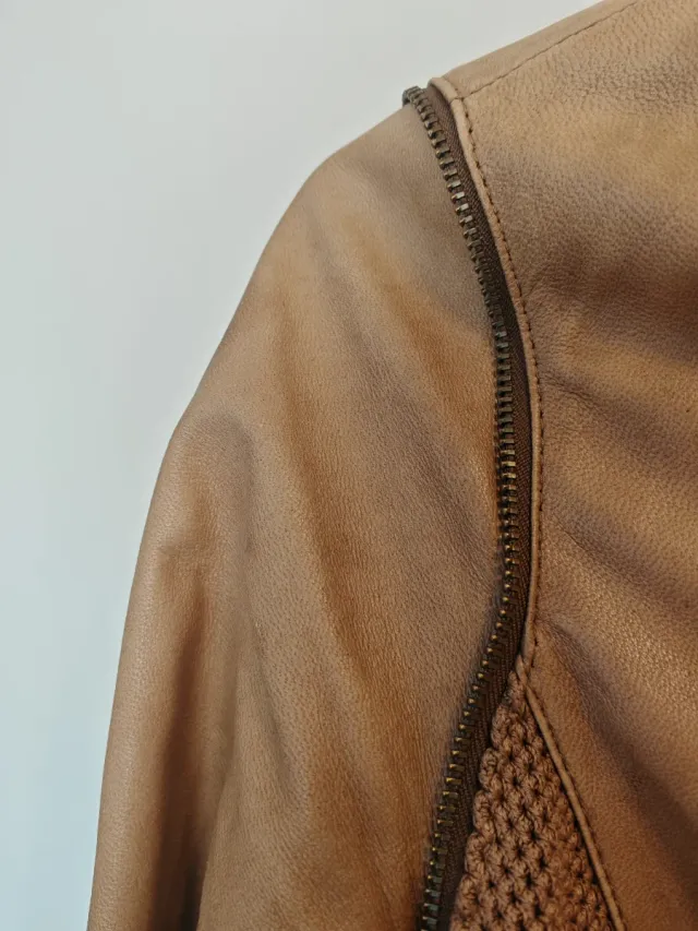 Chaqueta de piel Vespucci