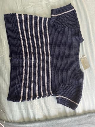 Jersey Omee Rayas Azul Blanco Manga Corta nuevo