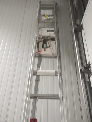 Escalera telescópica aluminio 15m a estrenar