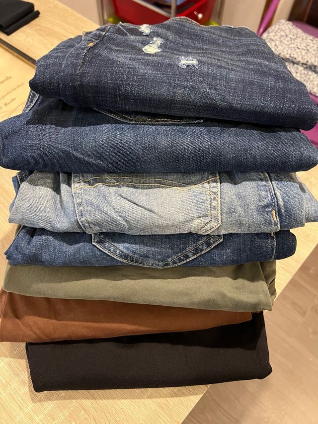 lote 6 Pantalones pitillo Skinny Varias Marcas