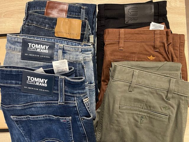 lote 6 Pantalones pitillo Skinny Varias Marcas
