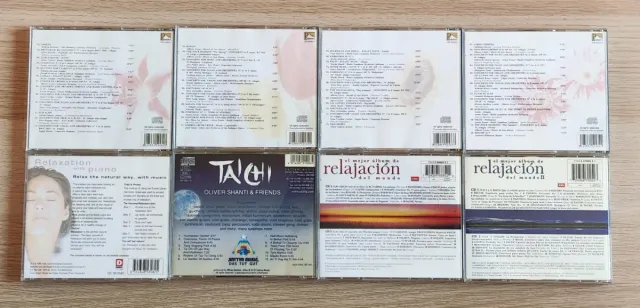 Lote 8 CDs Música Relajante