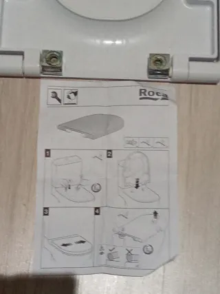 Tapa inodoro WC Roca The Gap.piezas