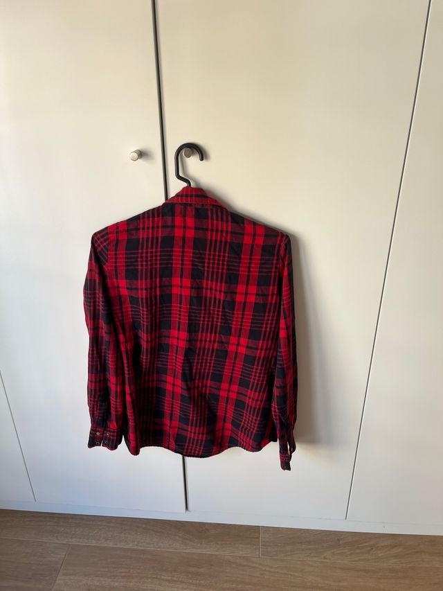 Camisa cuadros Zara Talla XS