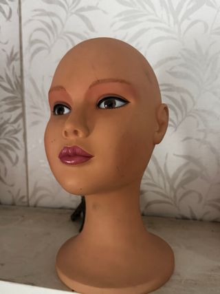 Cabeza de maniquí para exhibición