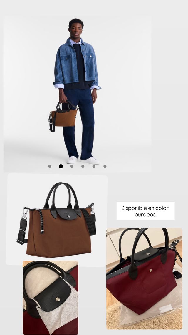 Bolso Longchamp Burdeos