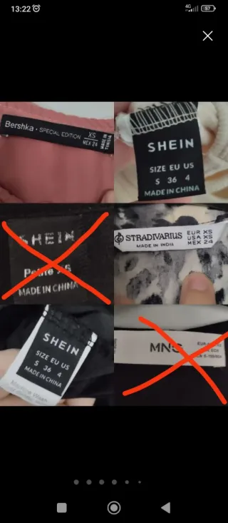 Lote ropa de fiesta XS