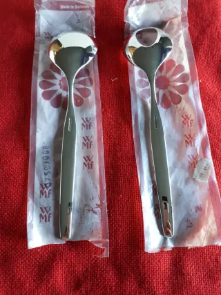 Coppia posate insalata WMF silver plated vintage