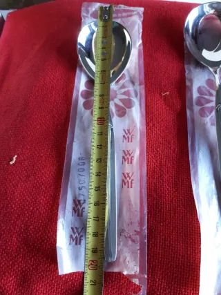 Coppia posate insalata WMF silver plated vintage