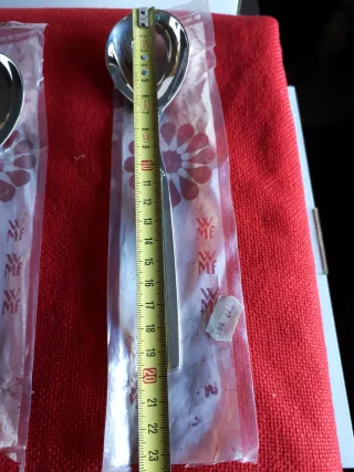 Coppia posate insalata WMF silver plated vintage