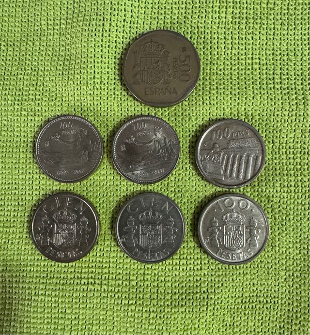 Lote 24 Monedas Ptas España.