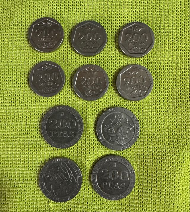 Lote 24 Monedas Ptas España.