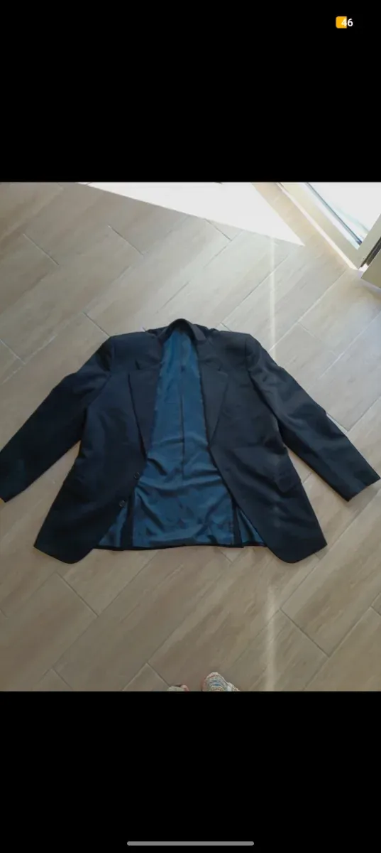 Blazer Loro Piana Blu cashmere e wool