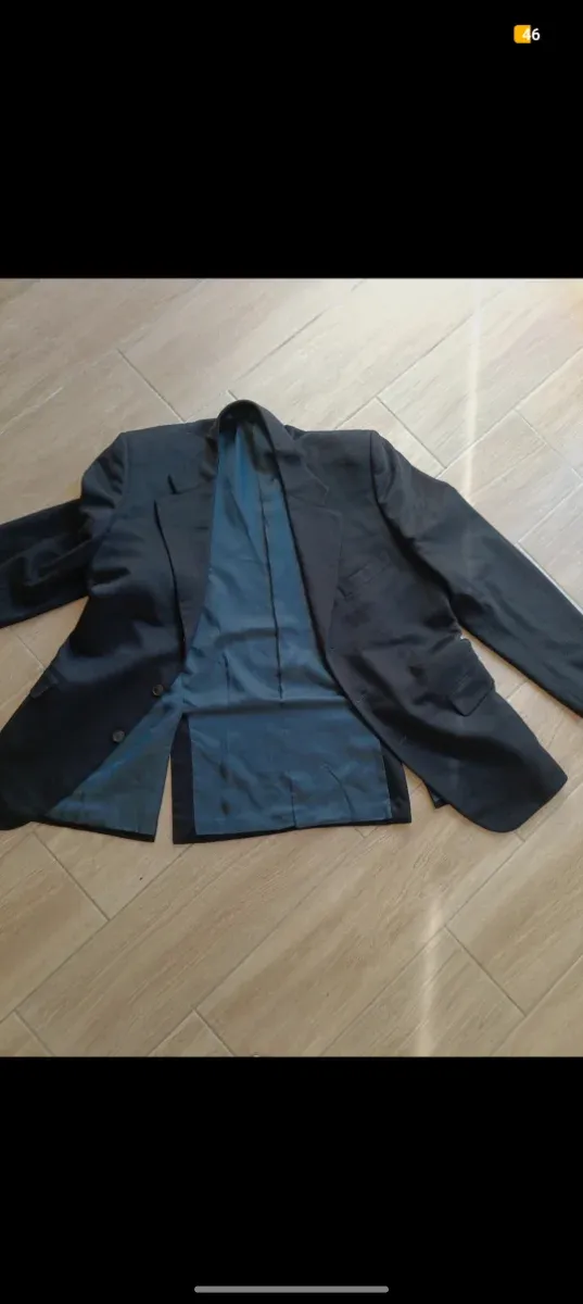 Blazer Loro Piana Blu cashmere e wool