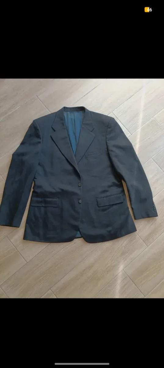 Blazer Loro Piana Blu cashmere e wool
