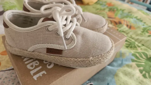 Zapatos niño Crescendo beige