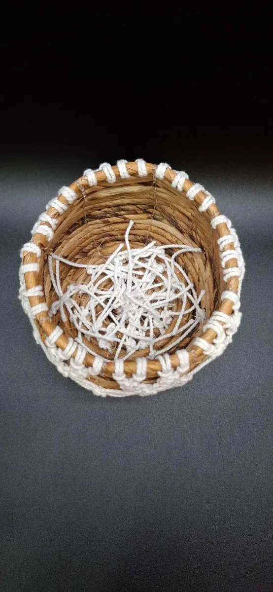 Cubremaceta Cuerda Banana y Macramé