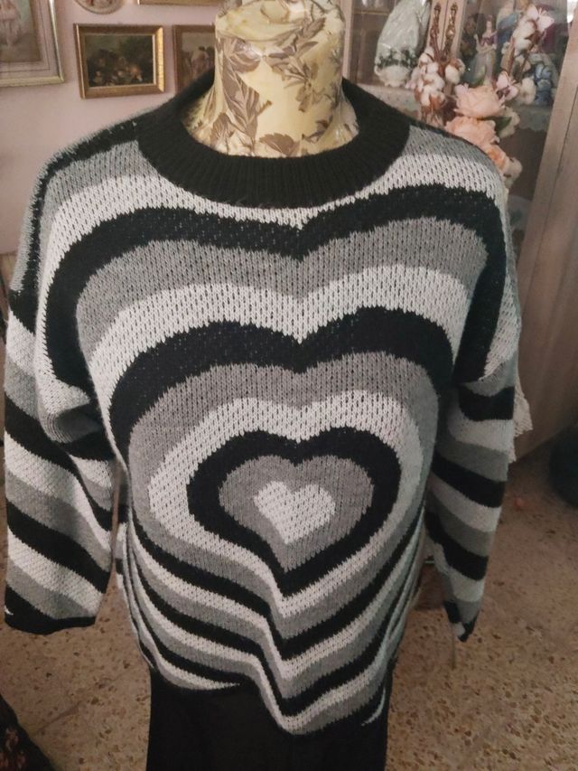 Jersey Corazón Mujer Talla Única