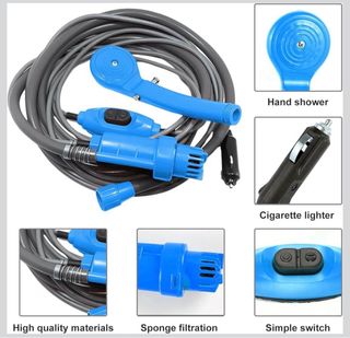 Ducha Portátil Coche 12V