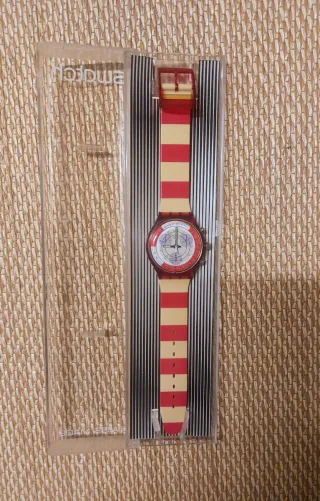 Swatch Chrono Navy Berry