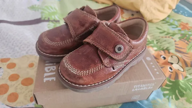 Zapatos niño Pablosky marrones