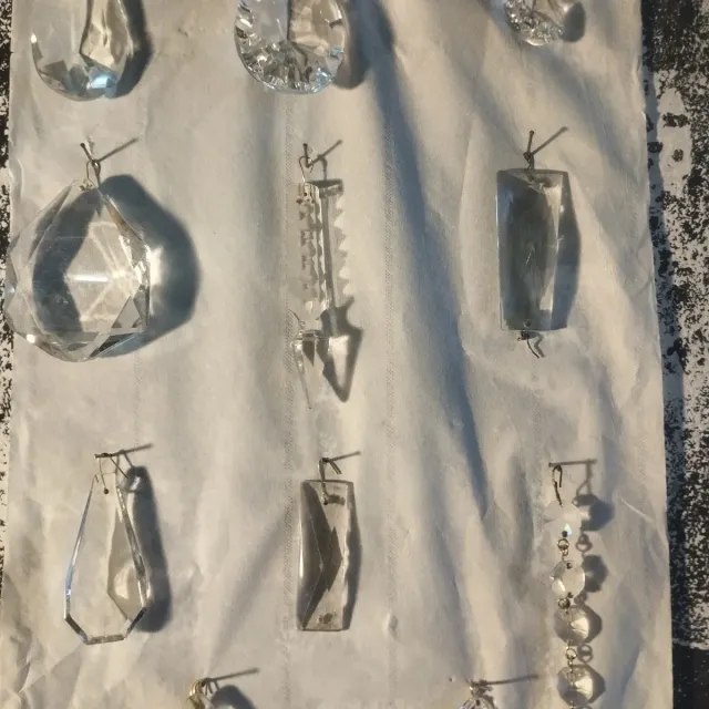 Ricambi per lampadari in vetro