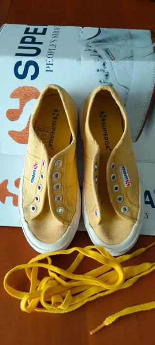Superga 2750 Giallo Scarpe Donna