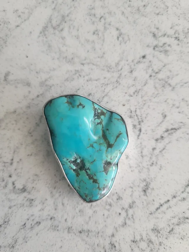 Colgante Turquesa y Plata