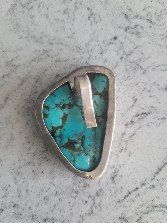 Colgante Turquesa y Plata