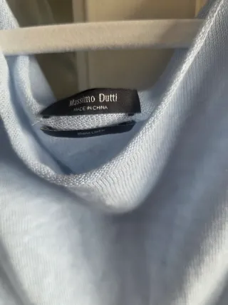 Camisa Massimo Dutti Azul Talla L