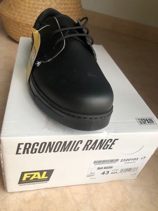 Zapatos de seguridad FAL negros