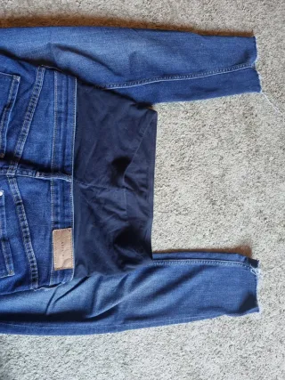 Jeans premaman blu