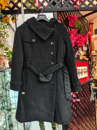 Cappotto Hilfiger Denim nero