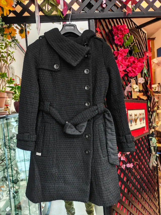 Cappotto Hilfiger Denim nero