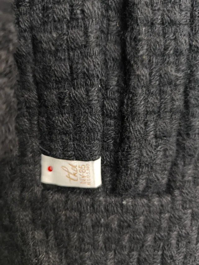 Cappotto Hilfiger Denim nero