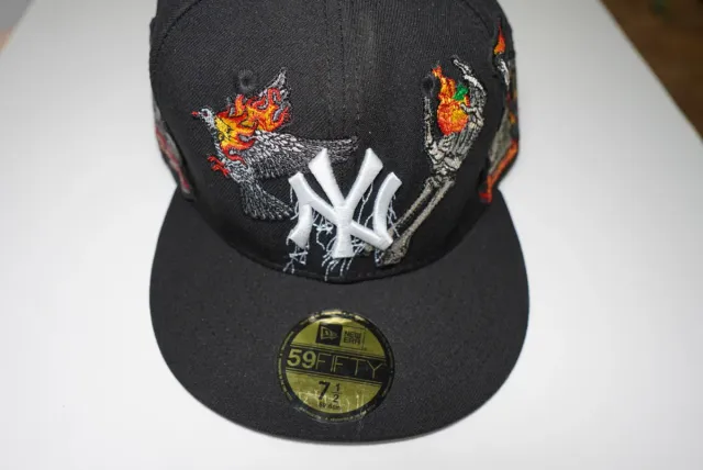 Gorra New York Yankees x NZMU Custom Negra