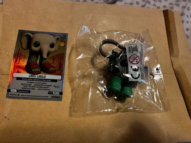 Portachiavi Brainrot Lirili Larila