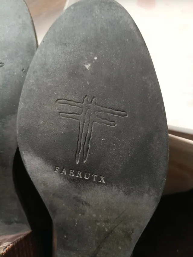 Botas Gamuza Lana Vino Talla 38