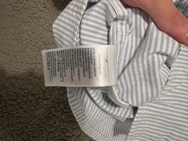 Camisa Tommy Hilfiger Rayas Talla M