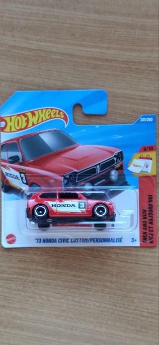 Hot Wheels '73 Honda Civic Custom 9/10