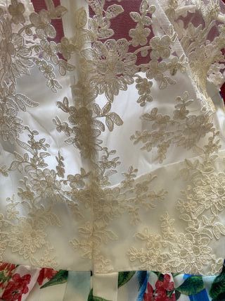 Vestido floral encaje Nina's Collection