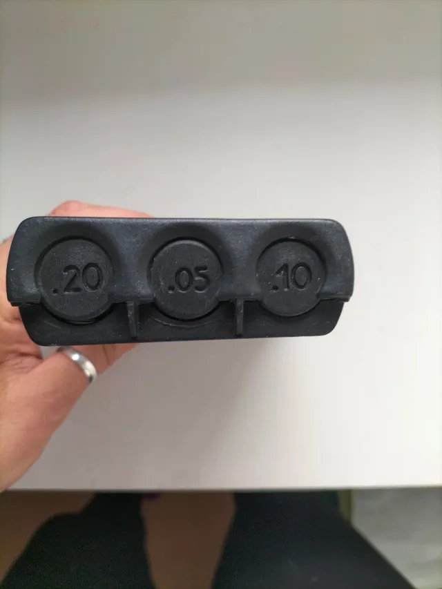 Caja de cambios monedas