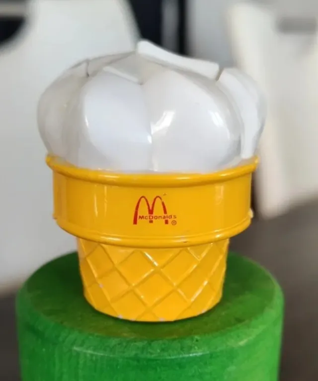 Muñeco McDonald's Cono Helado 1987