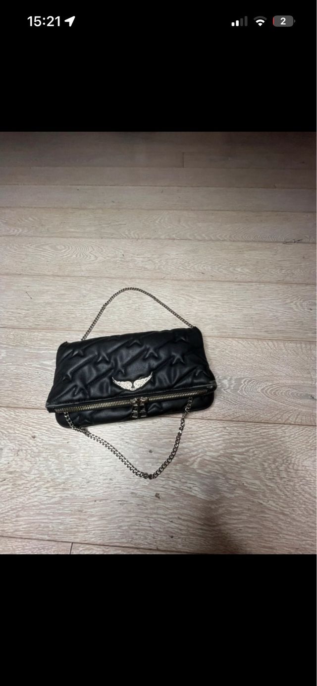 Borsa Zadig & Voltaire nera trapuntata