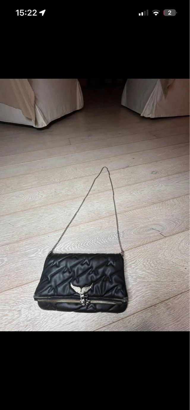 Borsa Zadig & Voltaire nera trapuntata