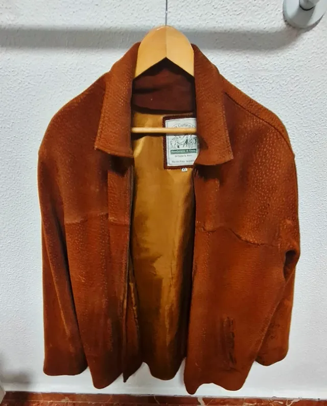 Chaqueta de Piel Curtiembre Argentina Talla XL