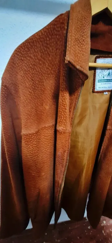 Chaqueta de Piel Curtiembre Argentina Talla XL