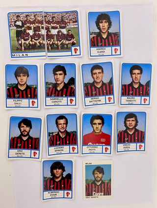 Figurine Panini Calciatori Milan 83/84