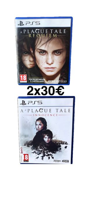 Pack 2 Juegos PS5: A Plague Tale Requiem e Innocen