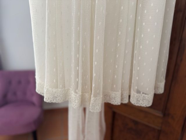 Vestido de Comunión Blanco y Rosa